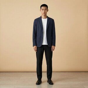 7Diamonds Men's Blazer Size S Blue CTM3279714